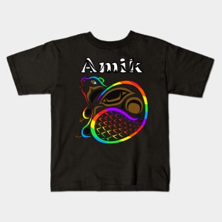 Amik (Beaver) Pride Philly style Kids T-Shirt